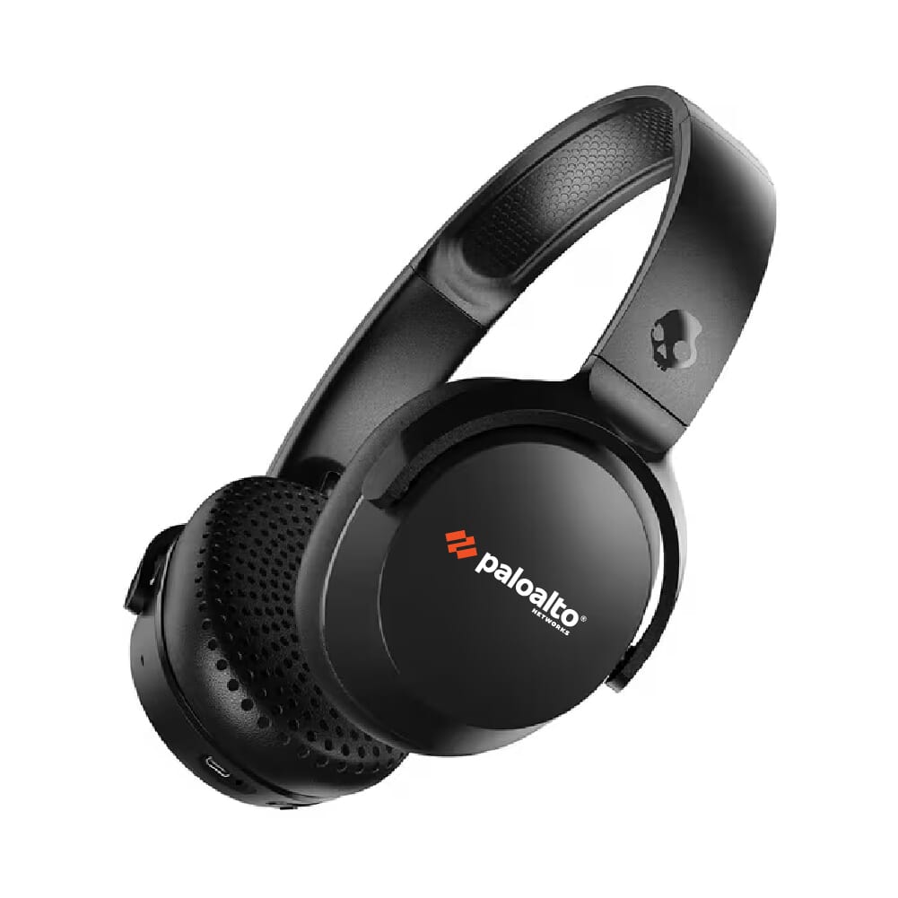 Skullcandy RIEF Wireless 2 Headphones-34 Hrs - Black